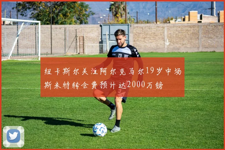 纽卡斯尔关注阿尔克马尔19岁中场斯米特转会费预计达2000万镑